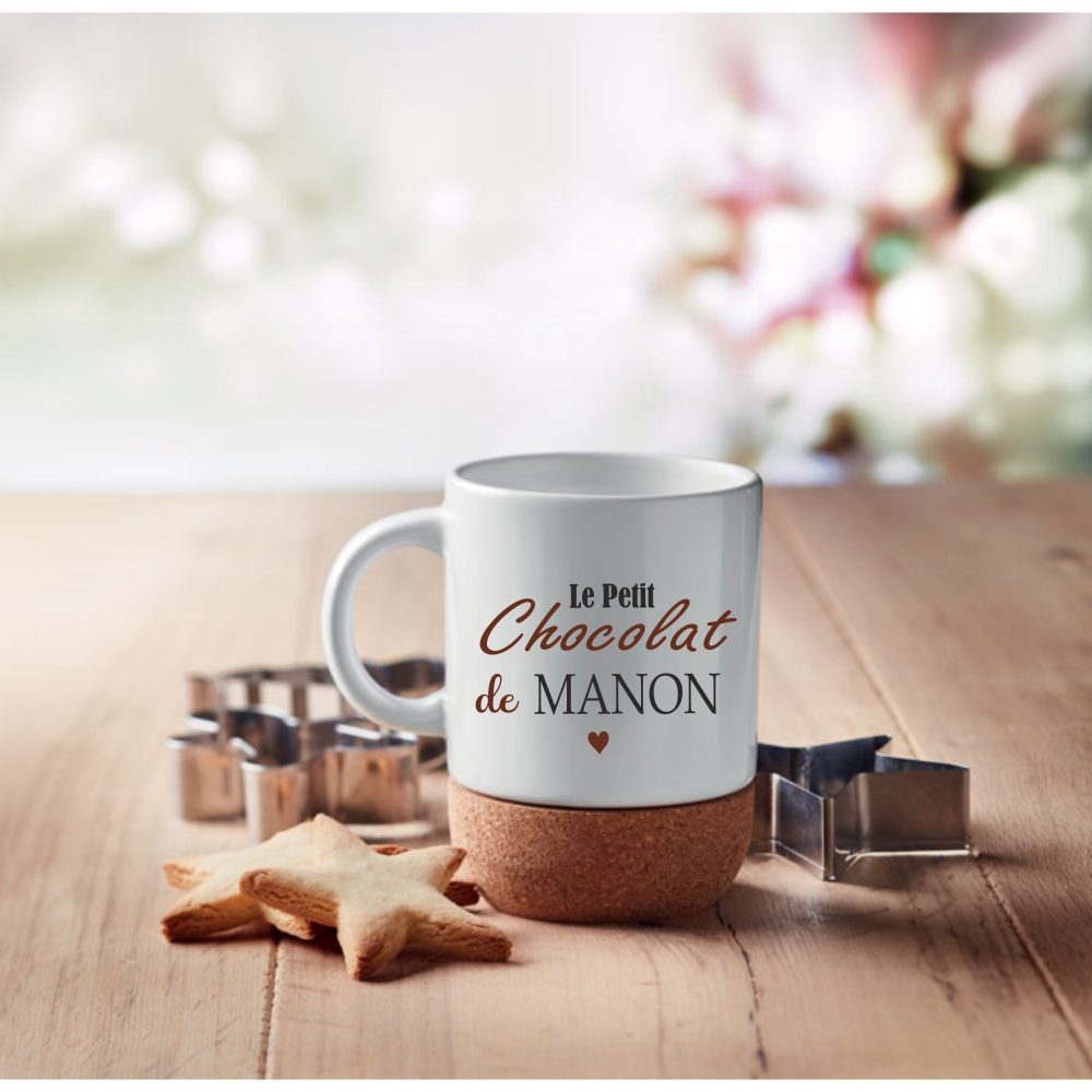Mug liège personnalisé "le petit