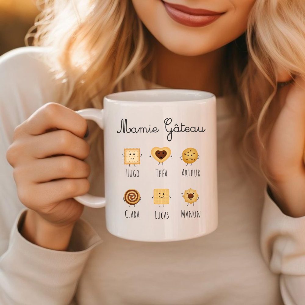 mug mamie personnalisé