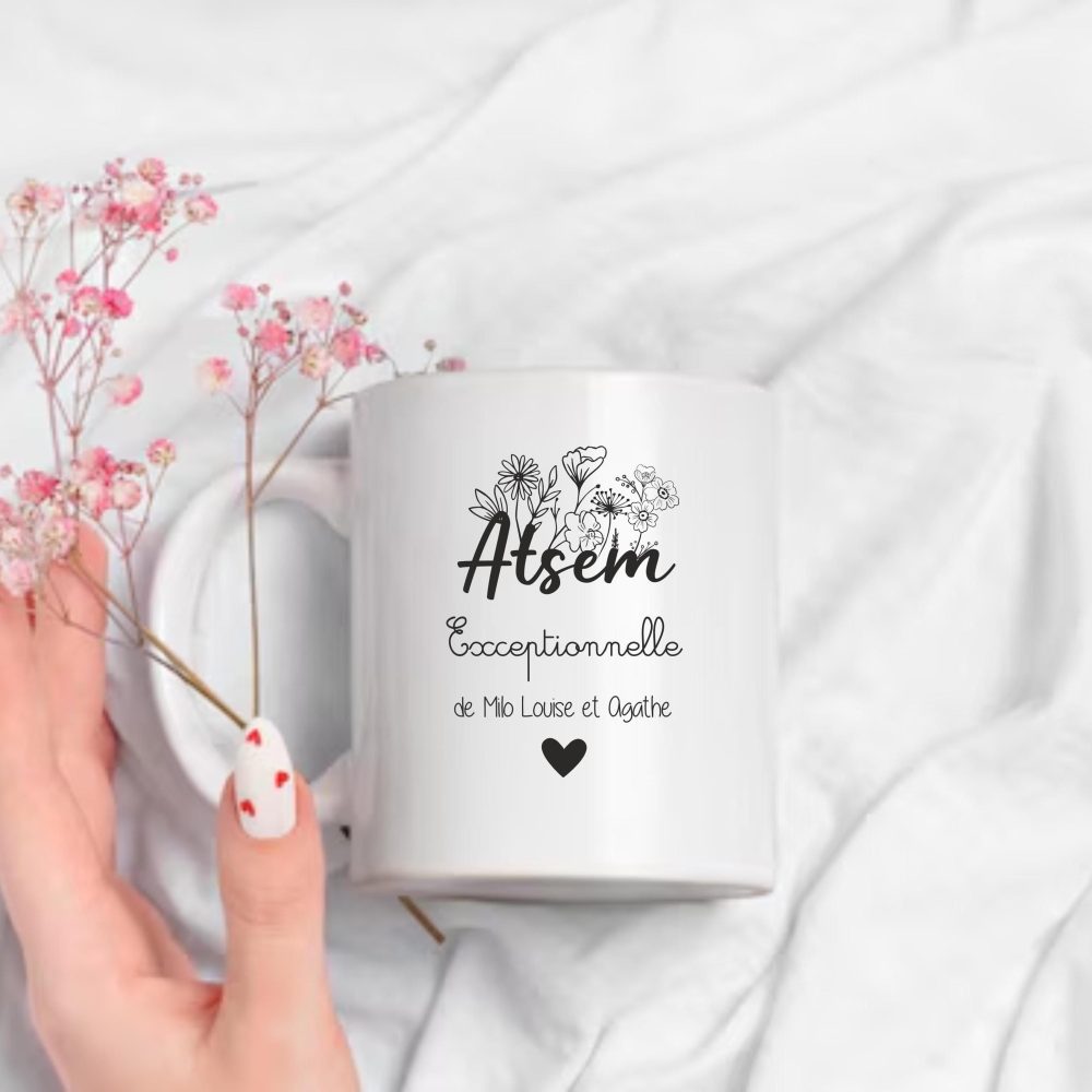 Mug personnalisé ATSEM exceptionnelle