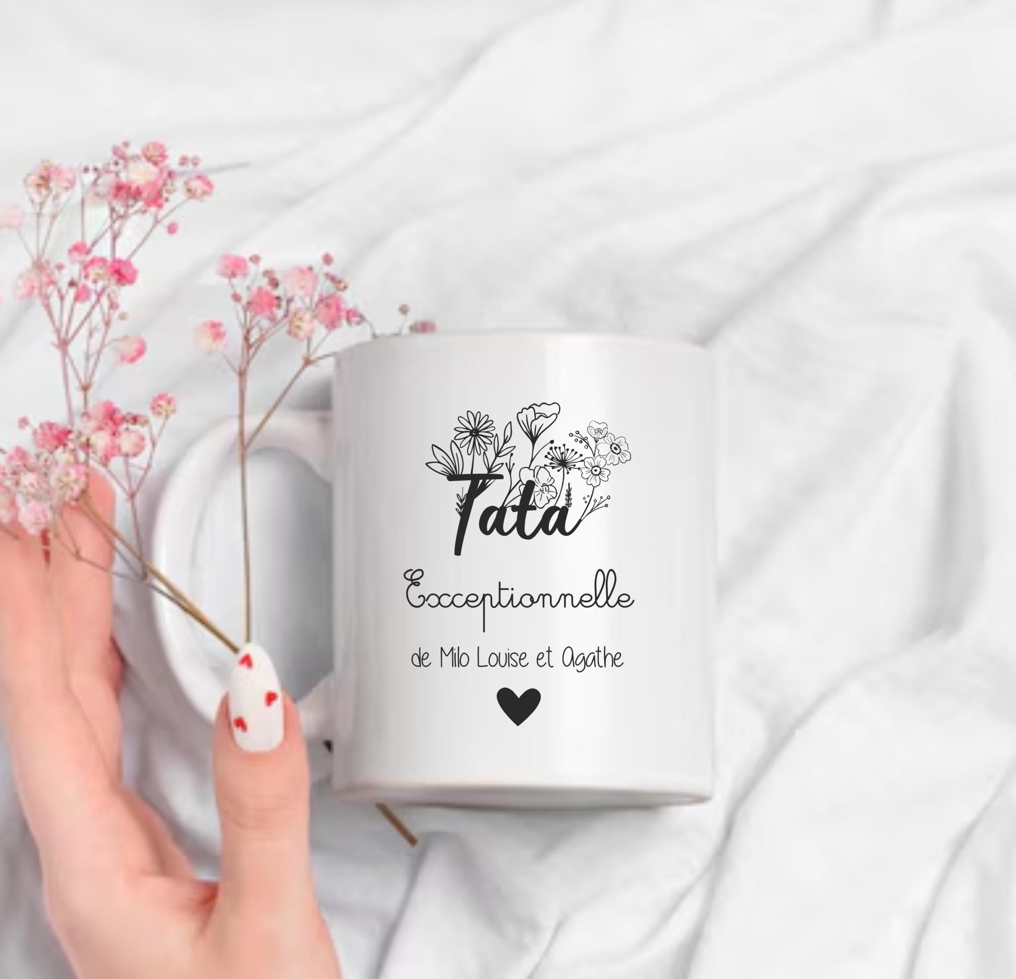 Mug personnalisé Tata exceptionnelle