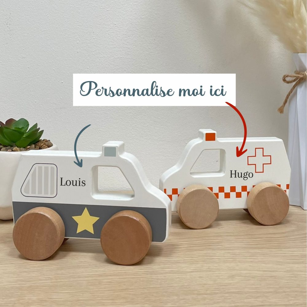 Petites Voitures de Police et Ambulance