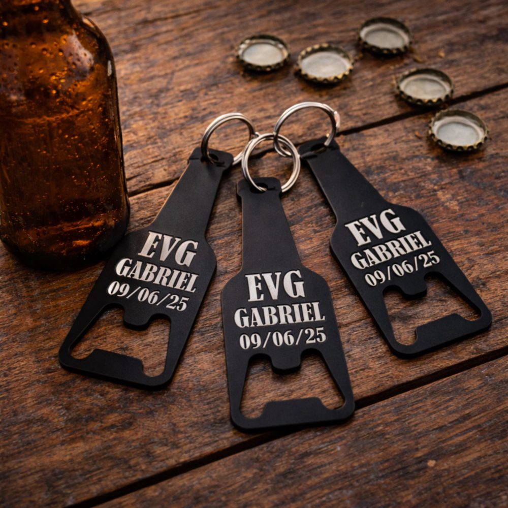 Porte-Clés Décapsuleur EVG Personnalisé