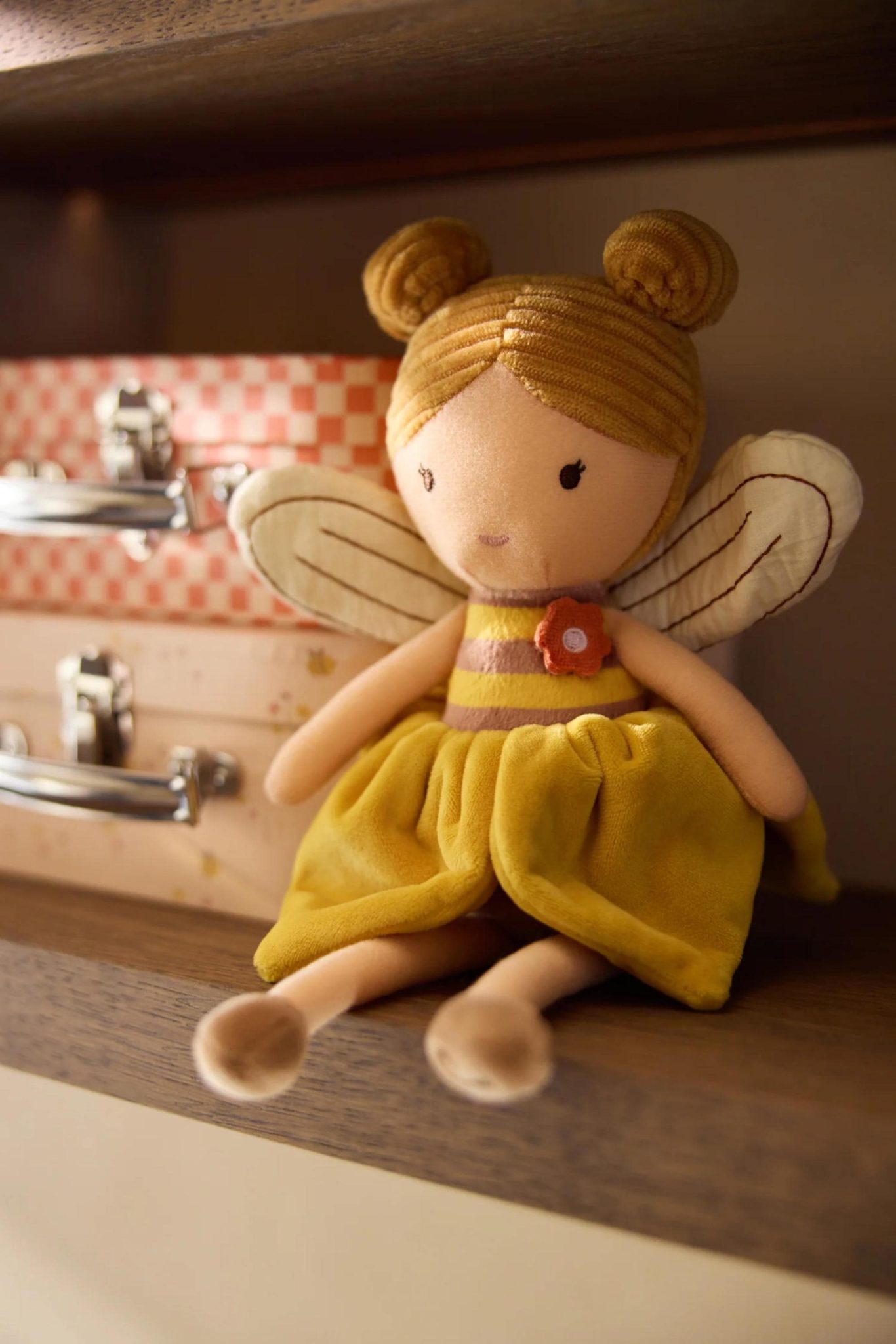 Poupée Fée personnalisée prénom — doudou personnalisé bébé