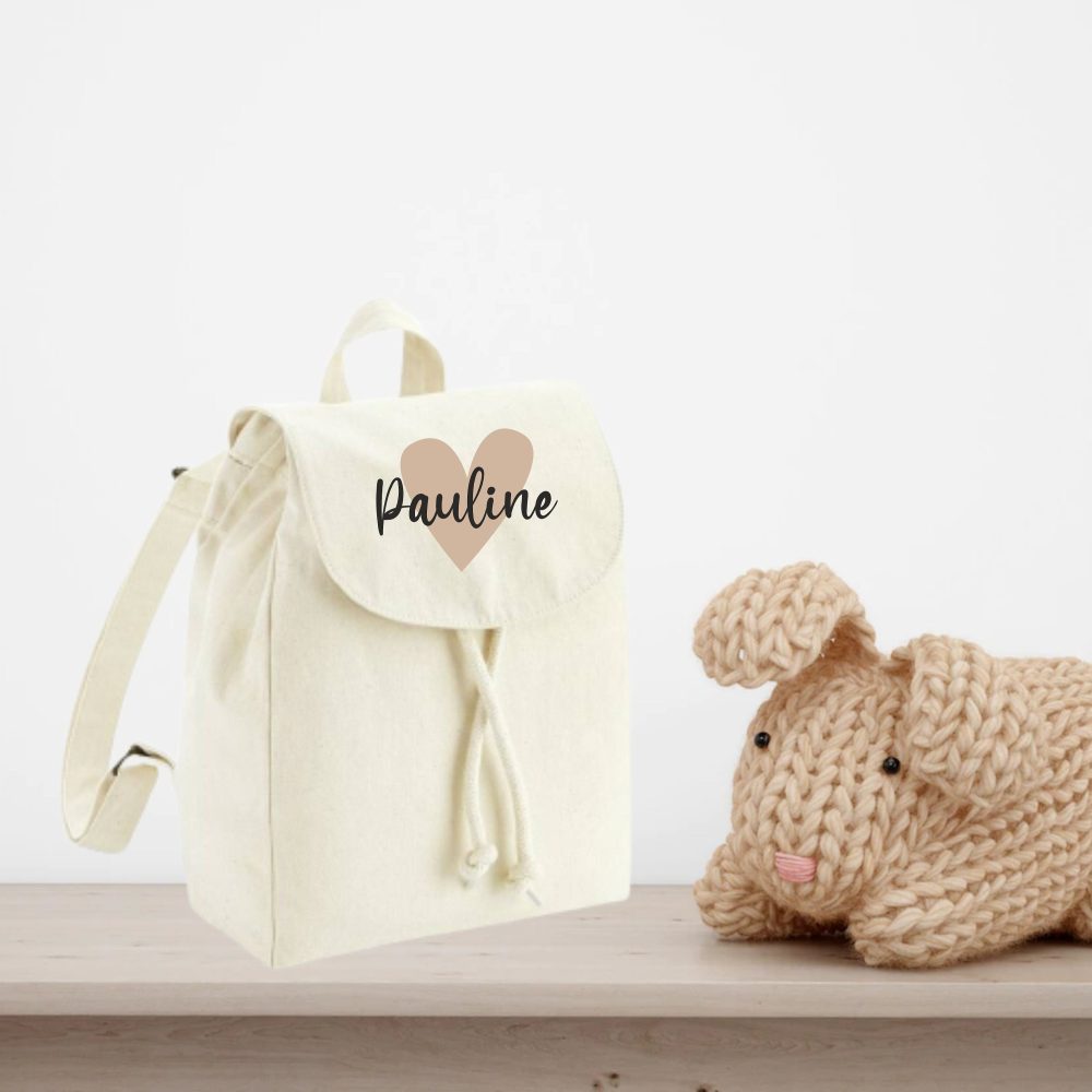 Sac a dos enfant à personnaliser — rentrée scolaire personnalisé