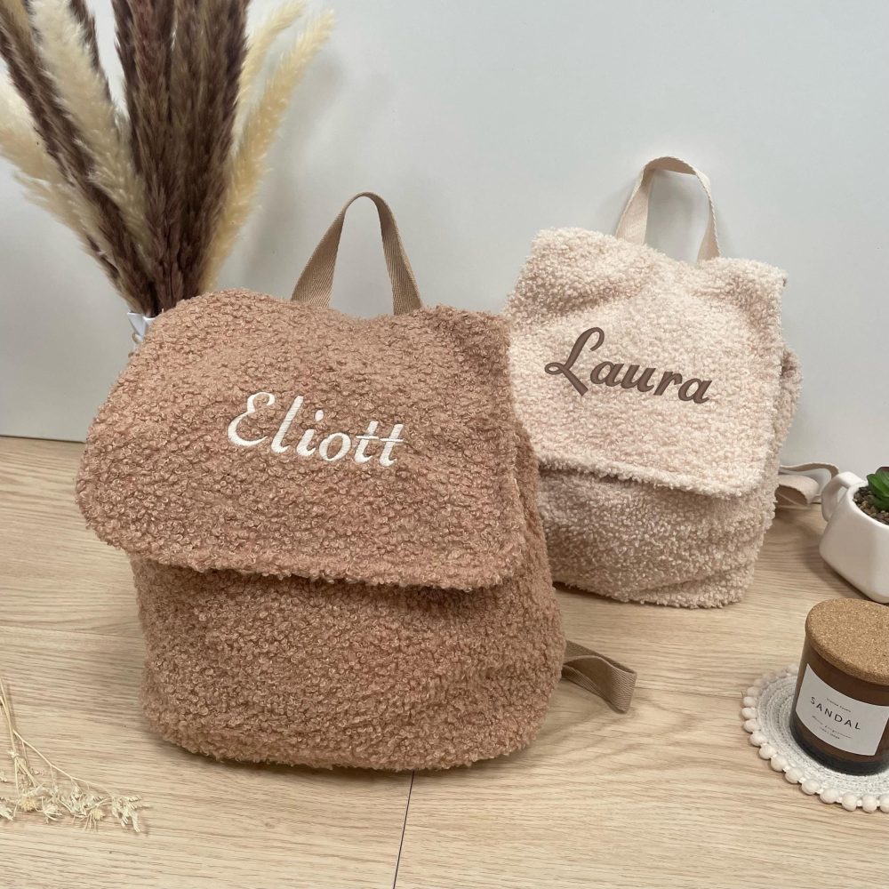 Sac à Dos Enfant Personnalisé Prénom Brodé