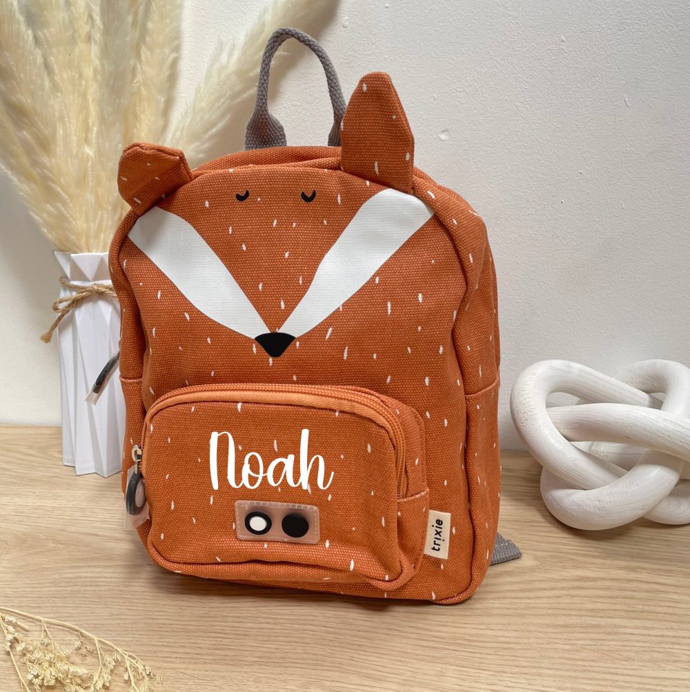 Sac à Dos Personnalisé Enfant animaux - Trixie école — petit sac à dos enfant