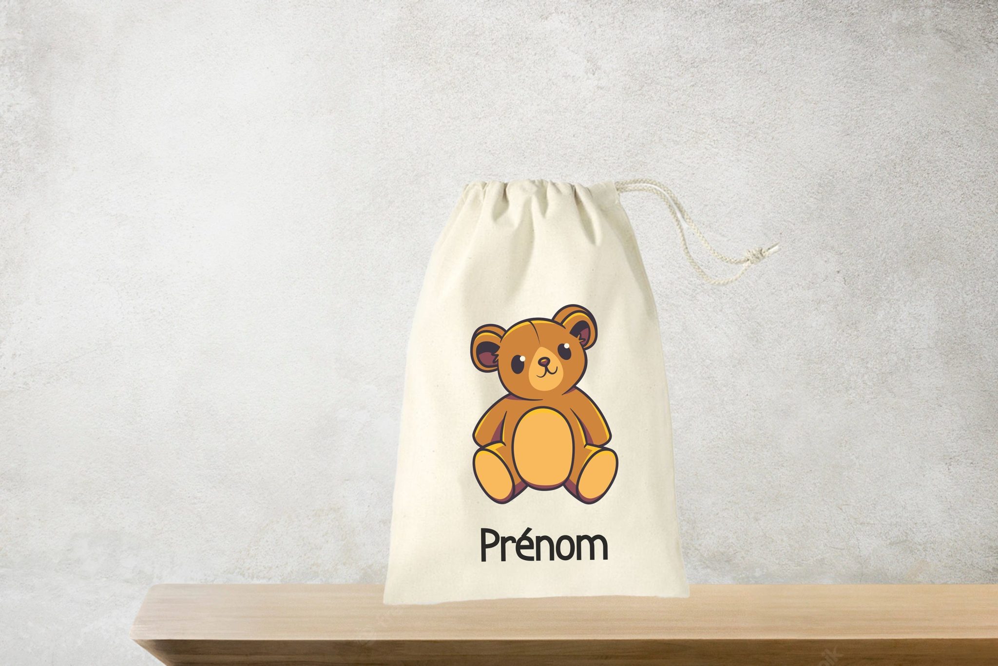Sac bébé à personnaliser / sac à doudou / — cadeau personnalisé bébé