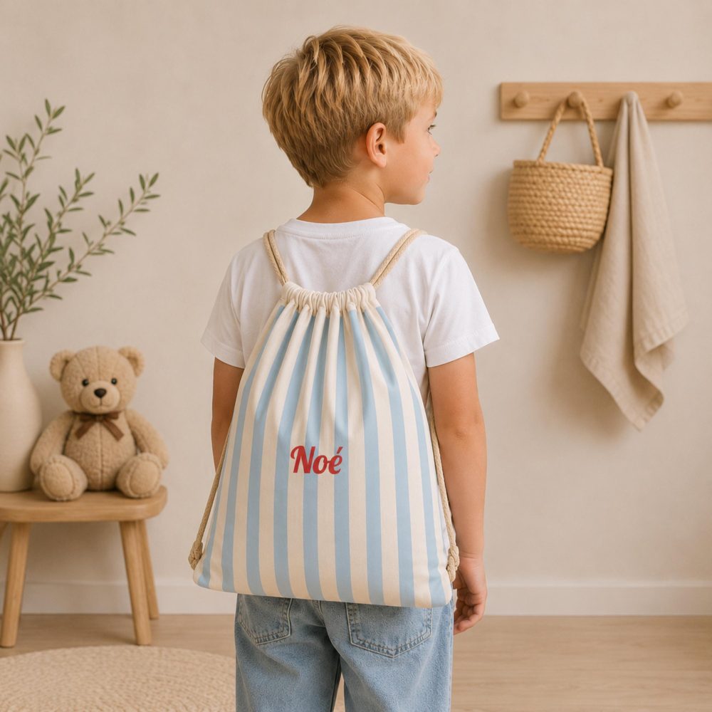 Sac bébé pour la crèche personnalisé
