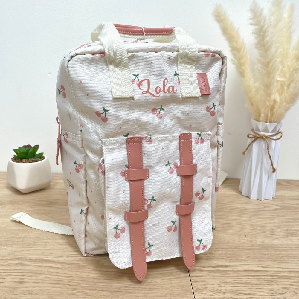 Sac école enfant personnalisé avec prénom — rentrée scolaire personnalisé
