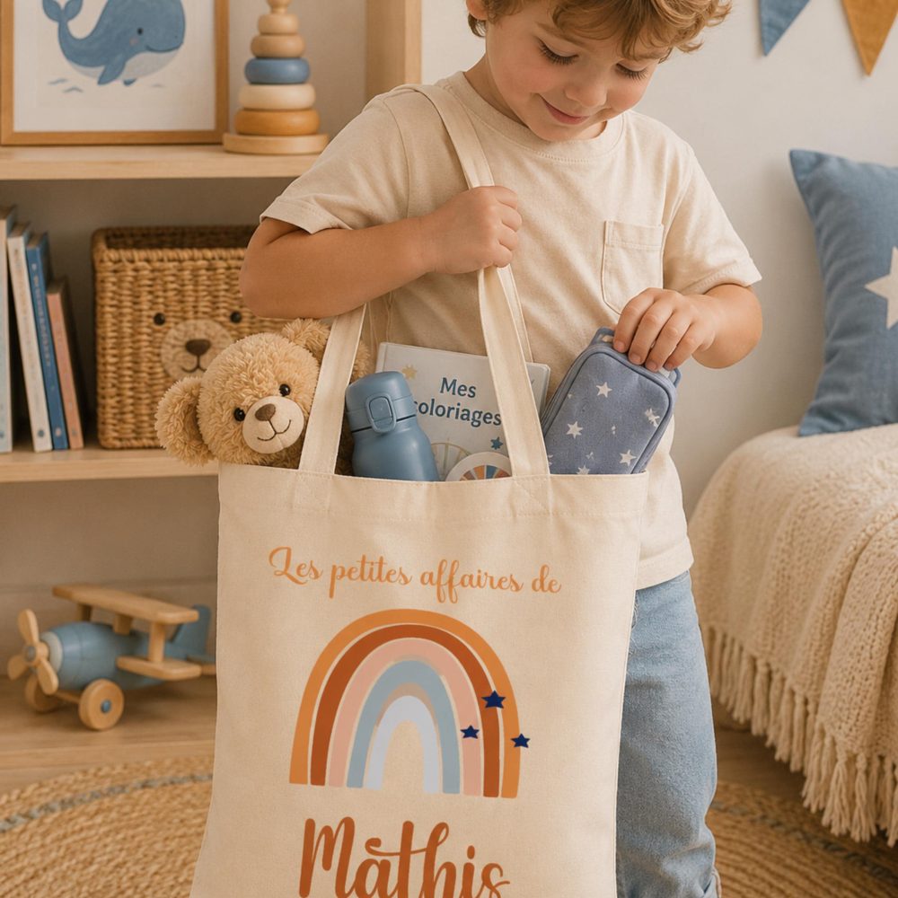 Sac enfant personnalisé prénom