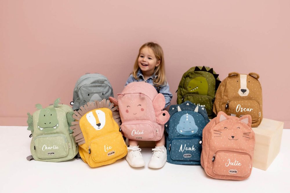 Sac enfant Trixie personnalisée — cartable enfant
