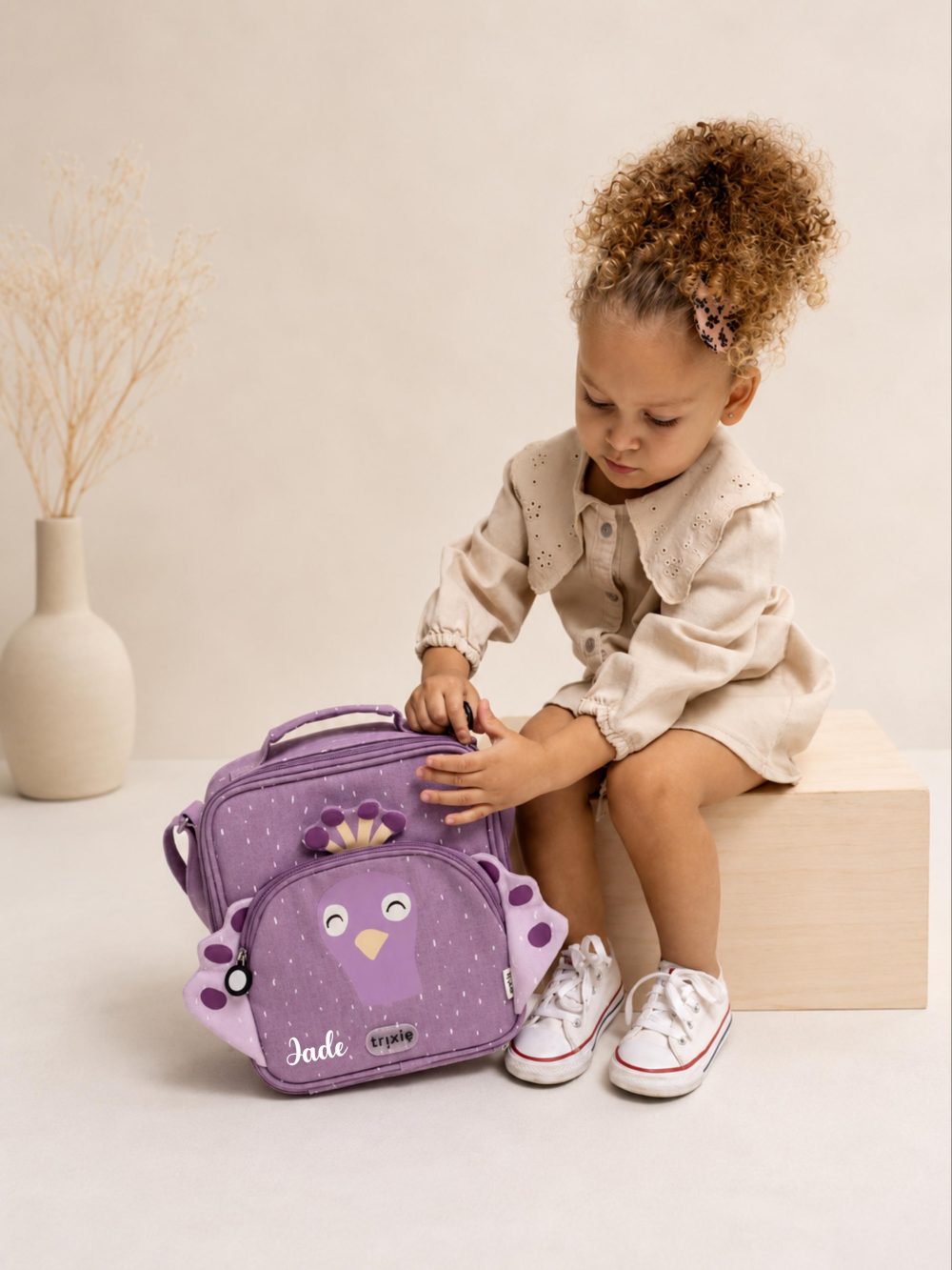 Sac isotherme enfant personnalisé école — lunch bag trixie