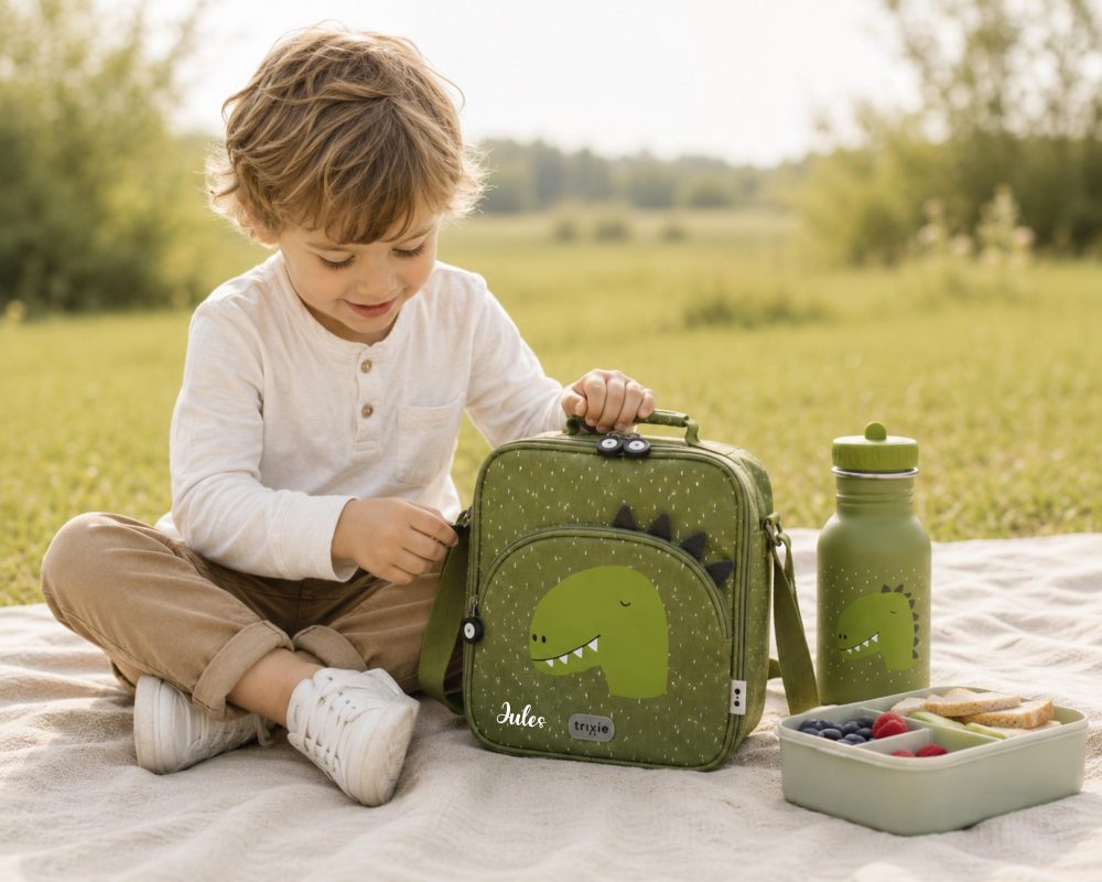 Sac isotherme enfant personnalisé école — sac a gouter personnalisé