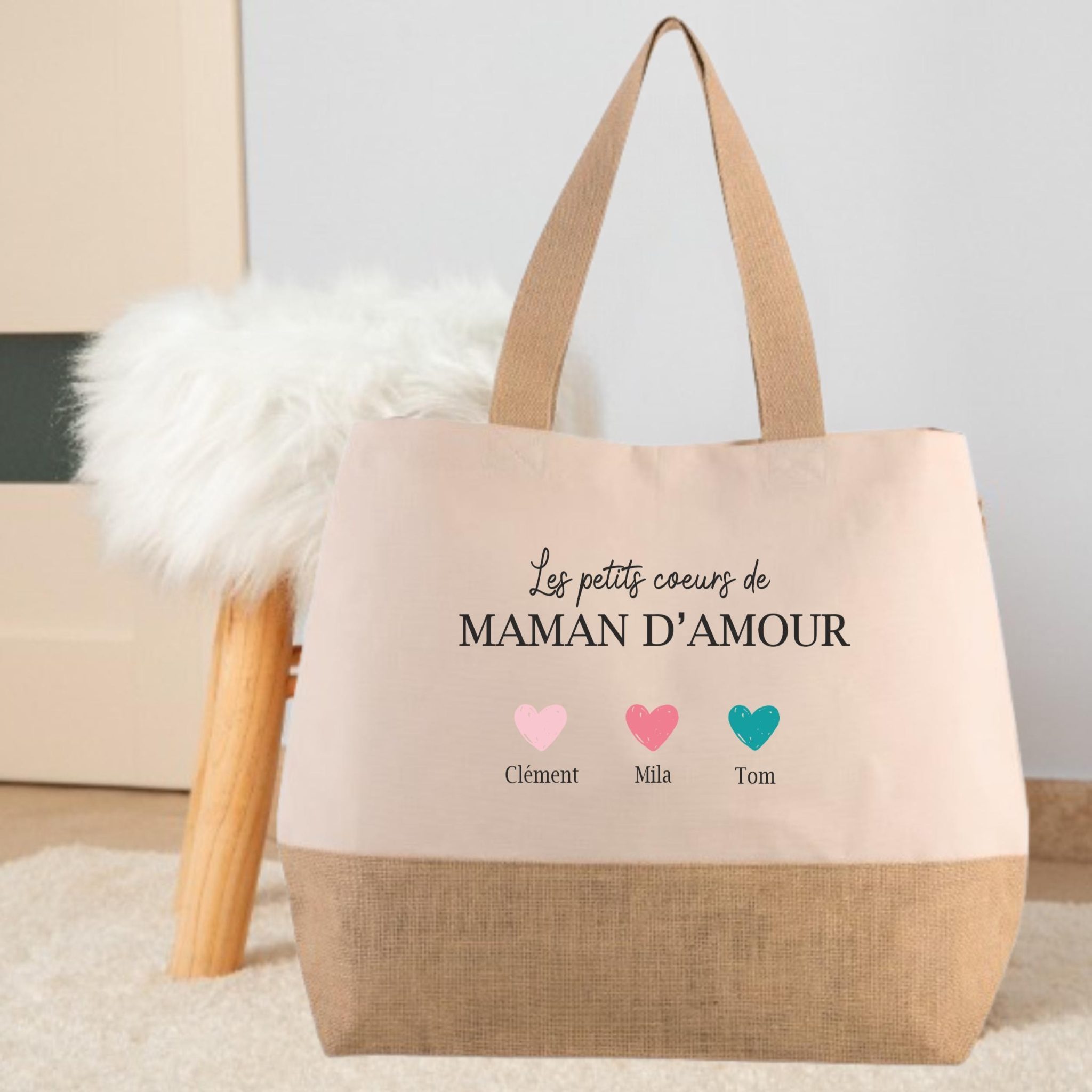Sac Mamie personnalisé — cadeau fête des mères