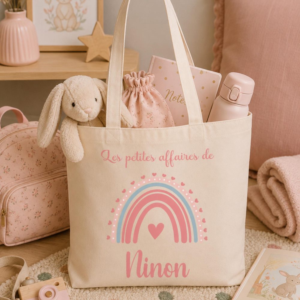 Sac personnalisé enfant prénom