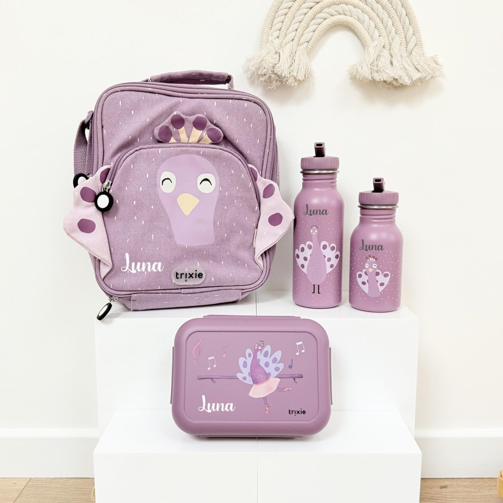 Sac repas enfant personnalisé avec gourde
