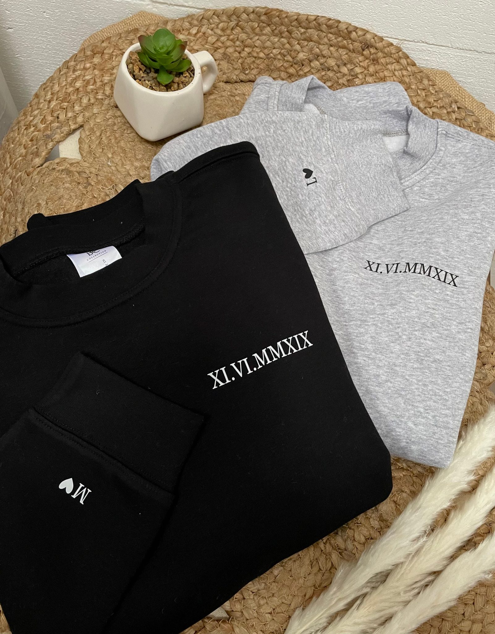 Sweat à capuche duo couple — cadeau duo