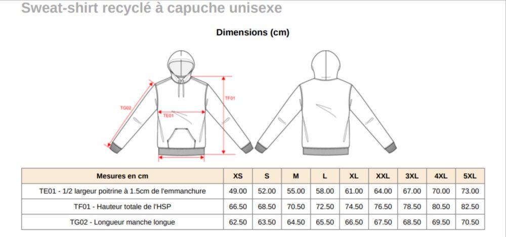 Sweat brodé personnalisé avec initiale — cadeau st valentin