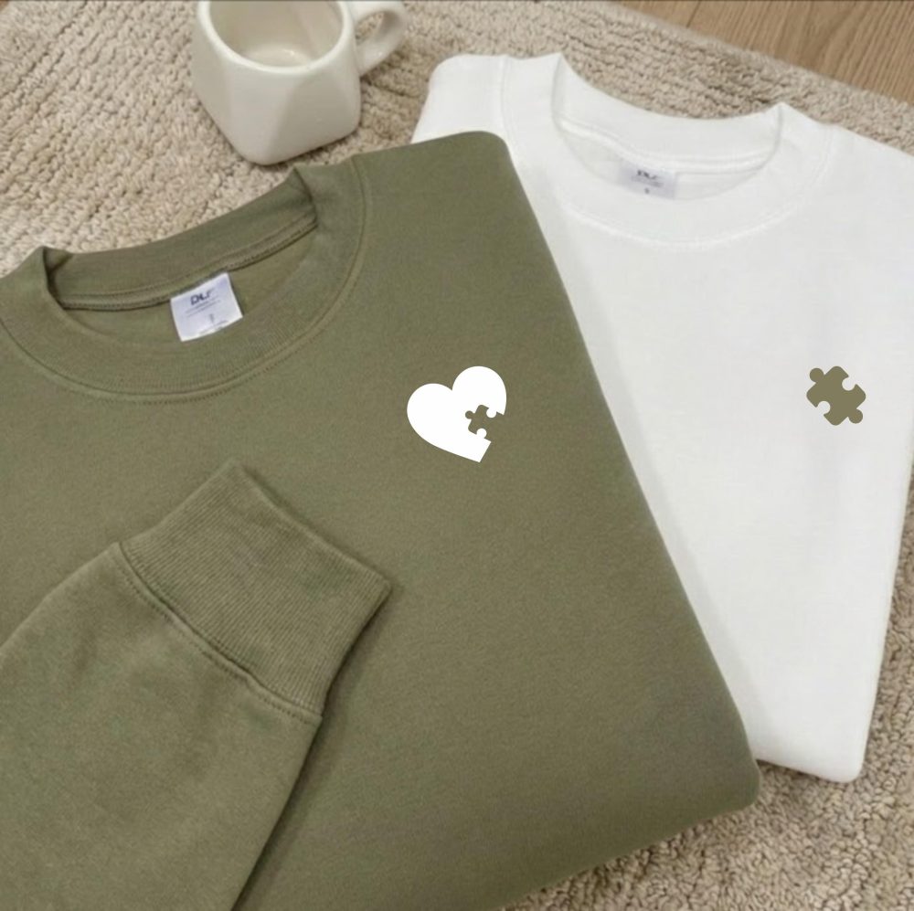 Sweat couple saint valentin puzzle cadeau couple — cadeau couple