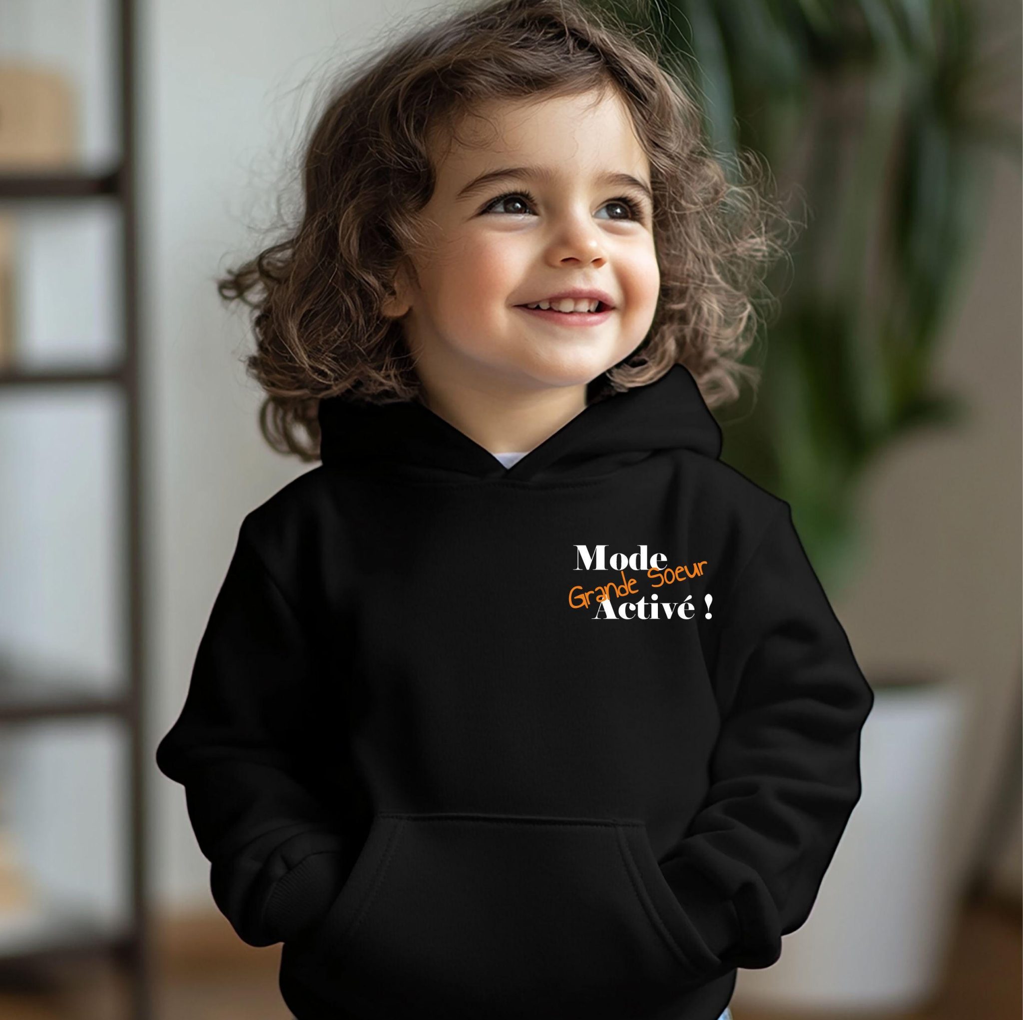 Sweat enfant pour annonce de grossesse - Future grande sœur. Existe également en capuc — Annonce de grossesse