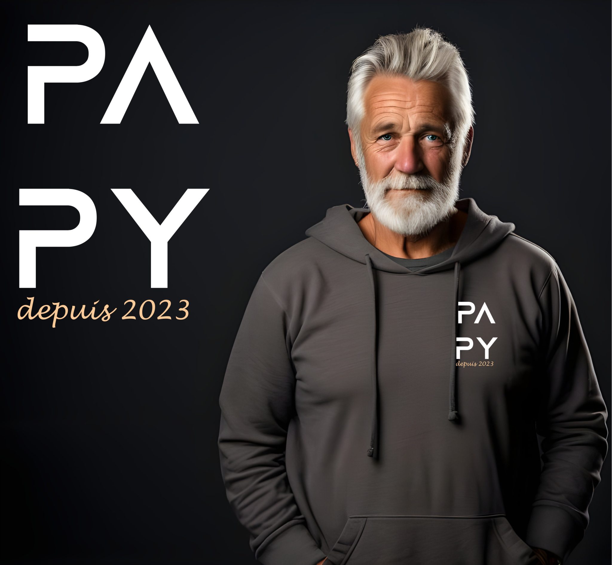 Sweat personnalisé papy — anniversaire papi