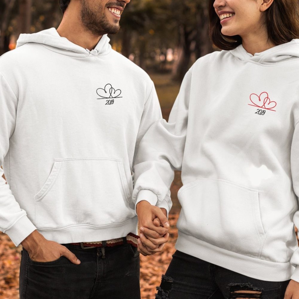 Sweat personnalisé Saint valentin