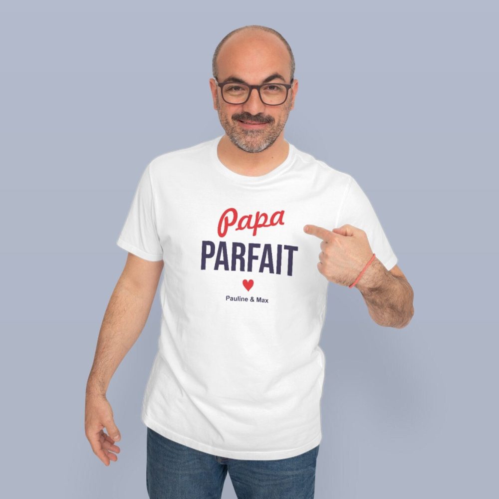 T-shirt à personnaliser PAPA parfait