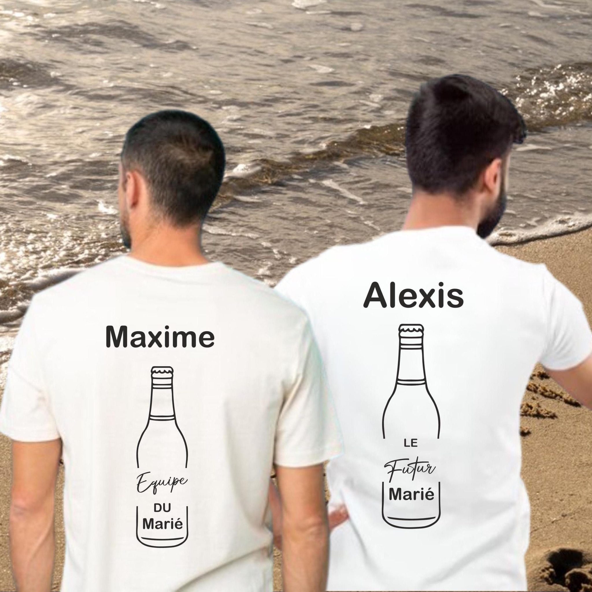 T-shirt EVG Homme Personnalisé - Bouteille de Bière 2 — idée evg