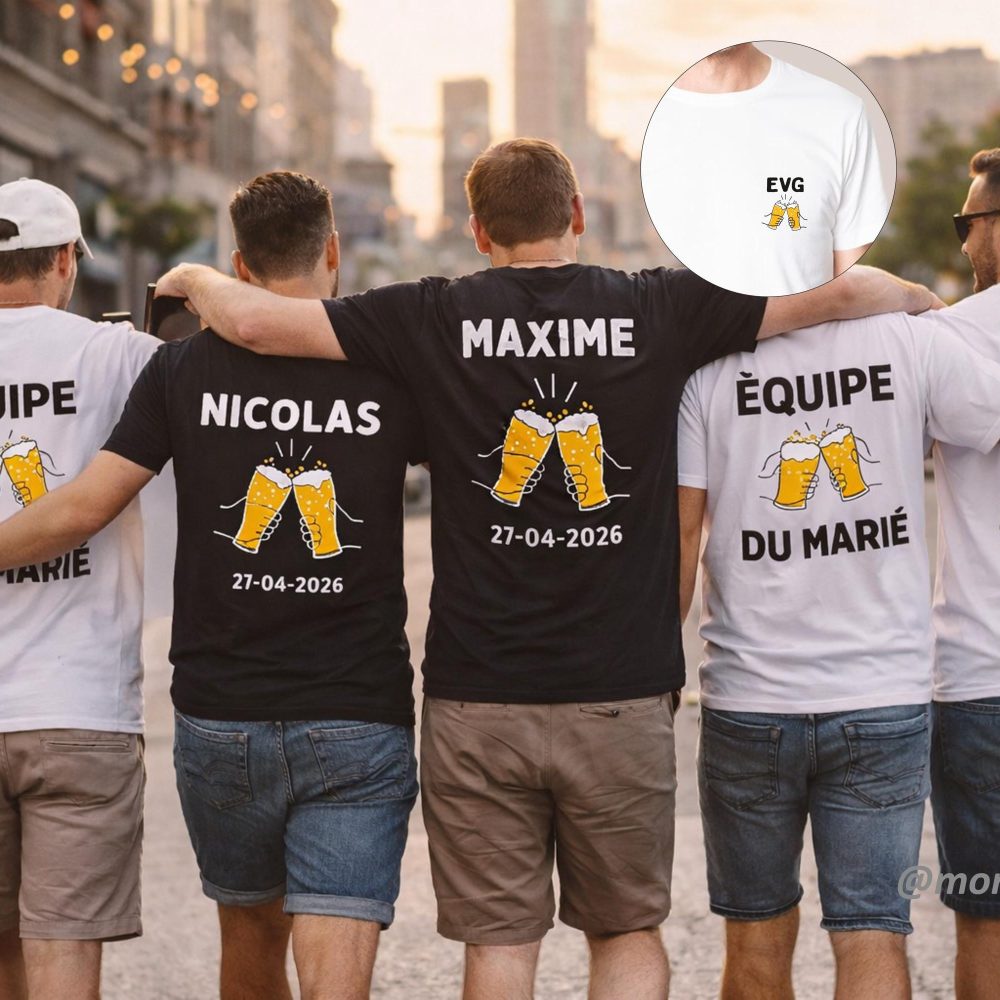 T-shirt EVG personnalisé