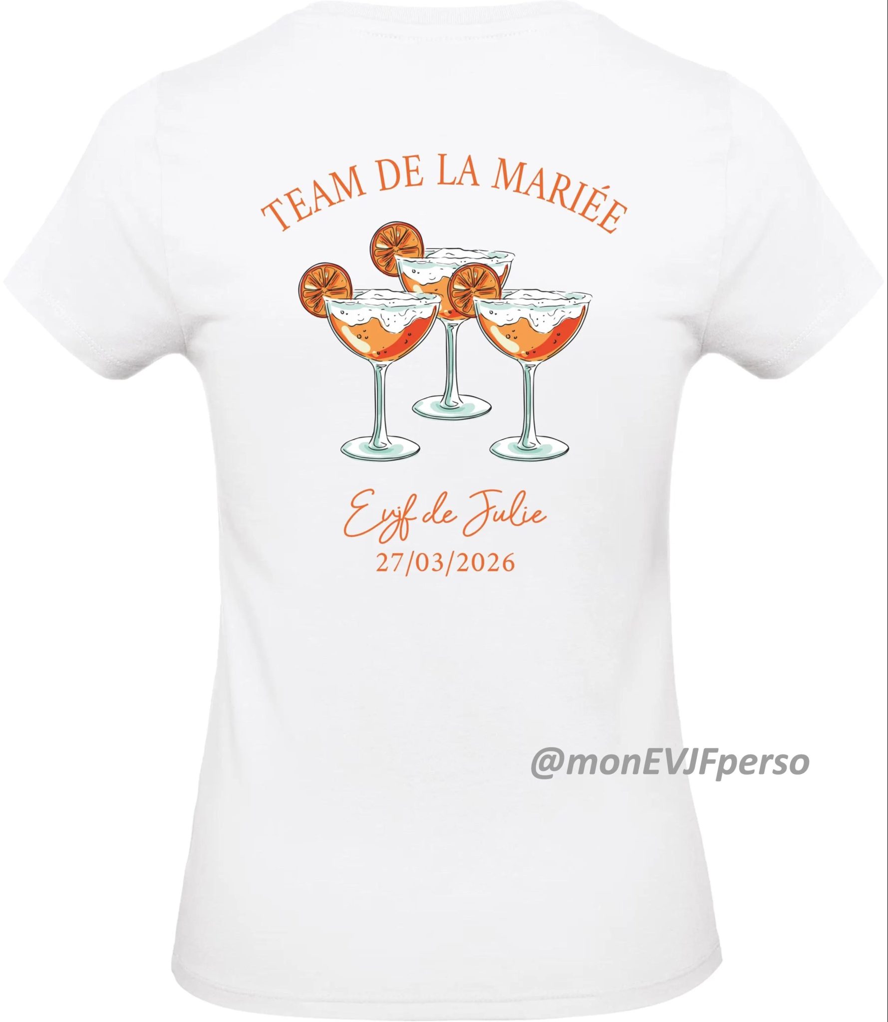 T-shirt EVJF mariée idée organisation EVJF — Organisation EVJF
