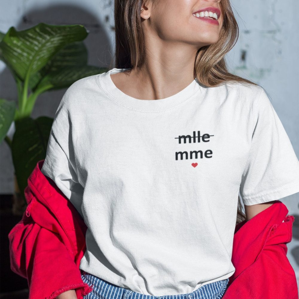 T-shirt EVJF personnalisé