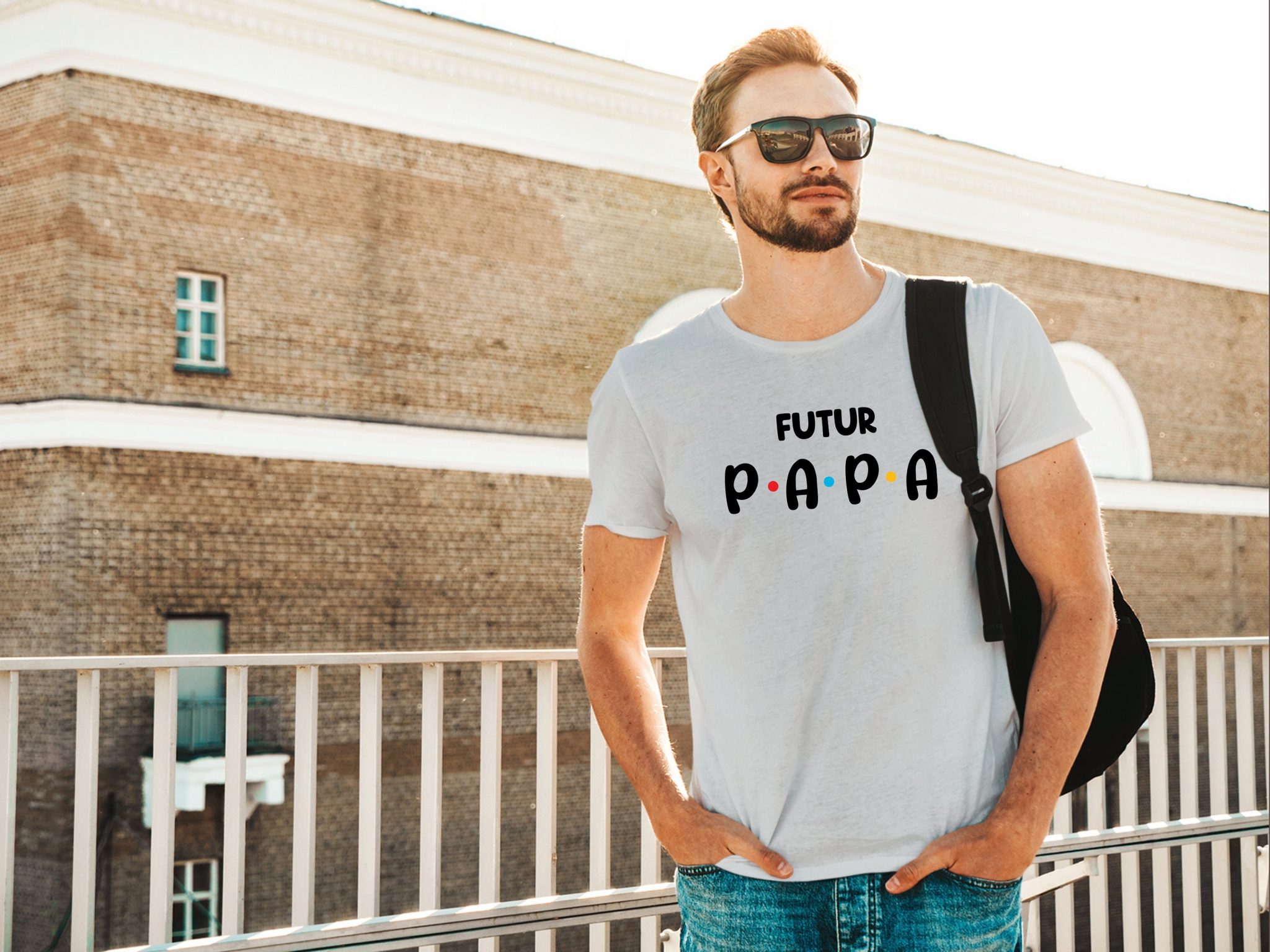 T-shirt futur papa