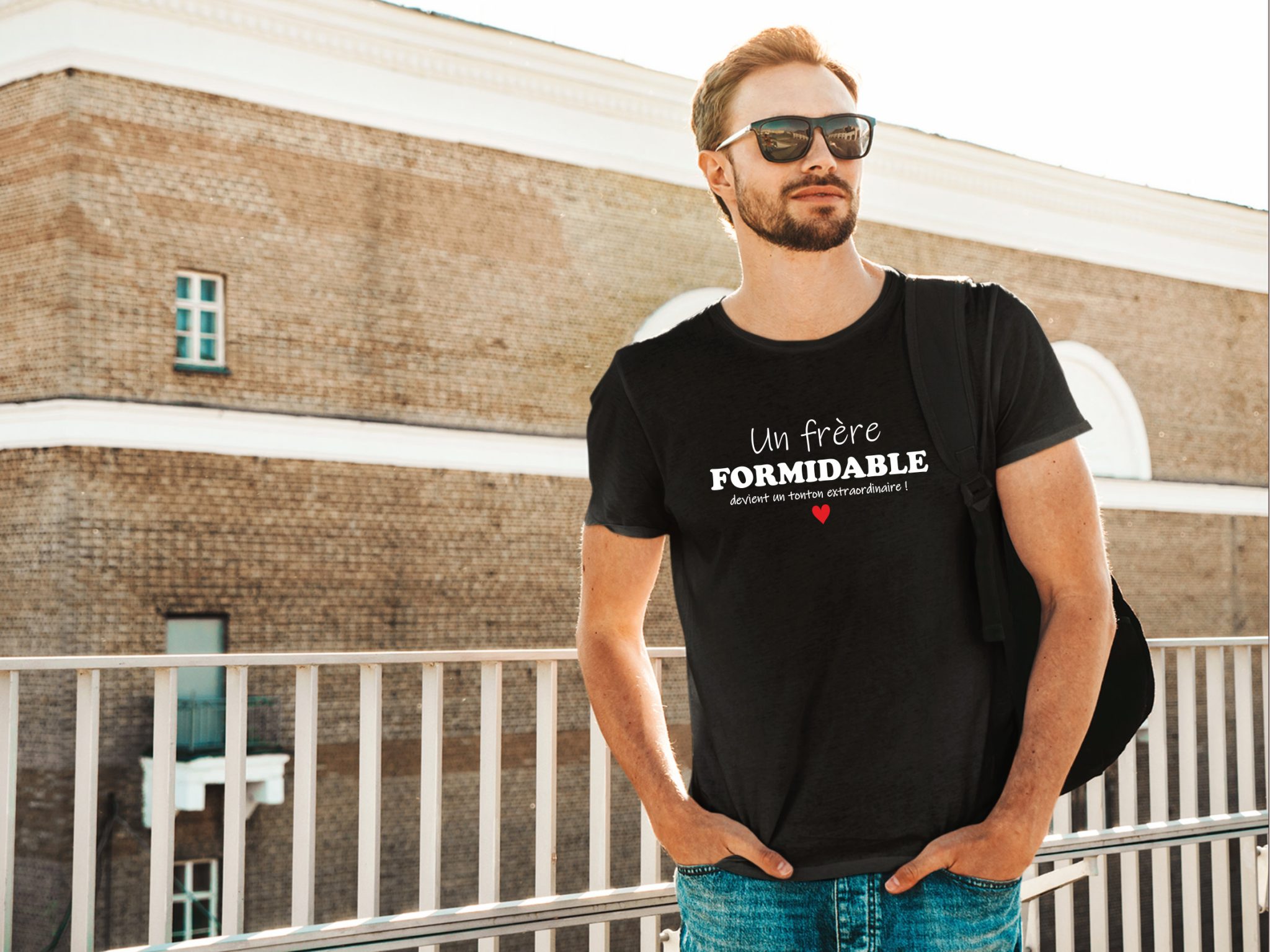 T-shirt futur tonton — annonce original grossesse