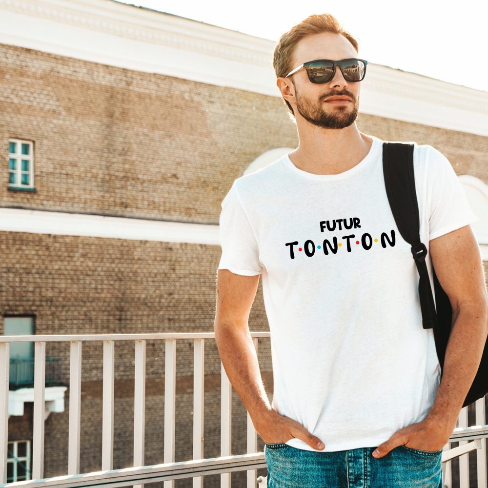 T-shirt futur tonton - Annonce grossesse