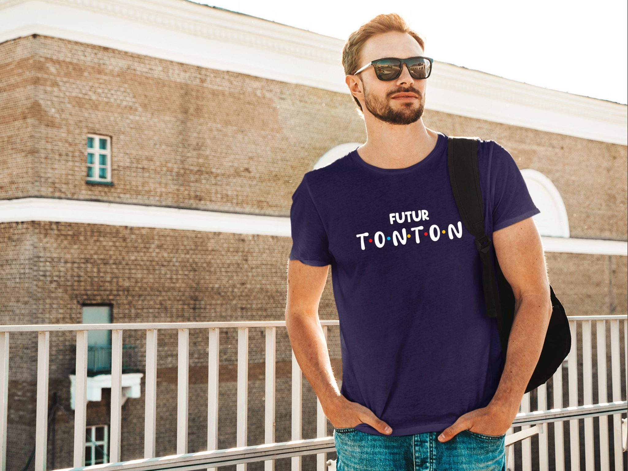T-shirt futur tonton - Annonce grossesse — annonce original grossesse