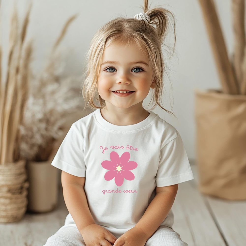 T-shirt future grande sœur - Annonce grossesse