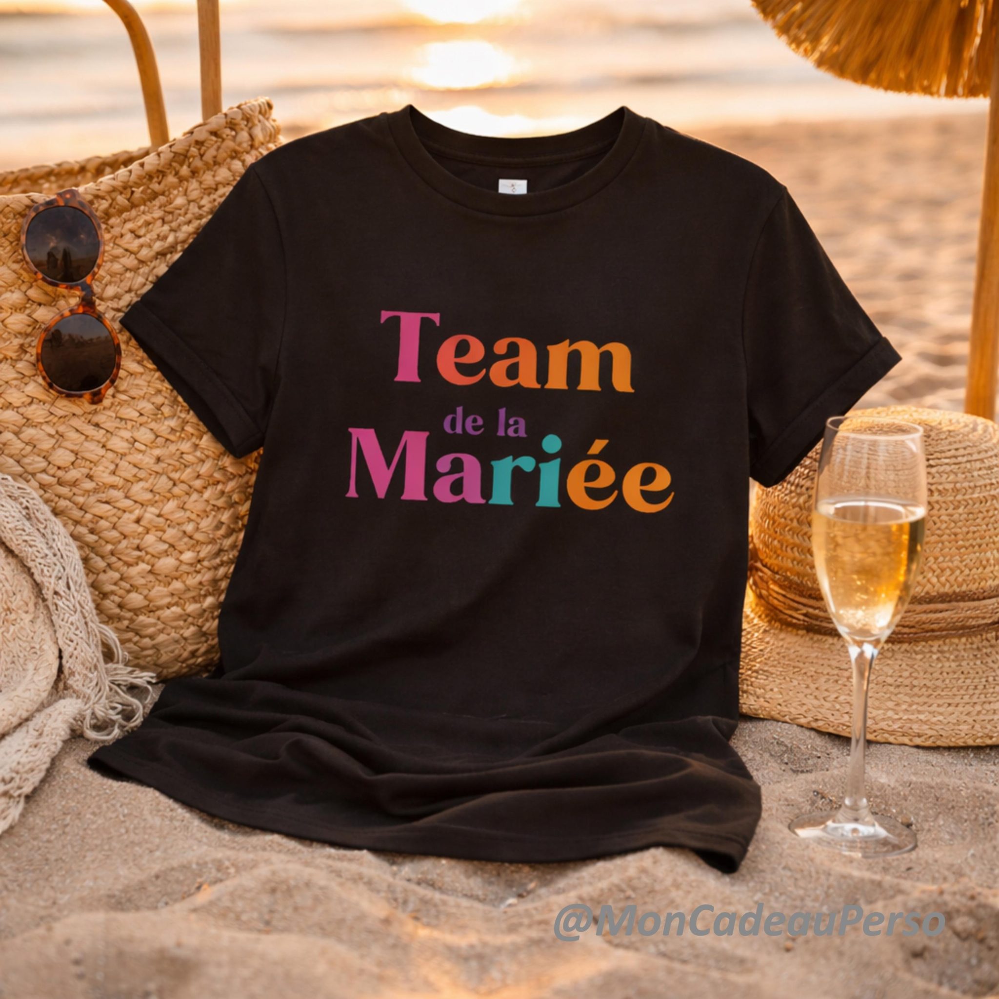 T-shirt la future mariée EVJF — cadeau