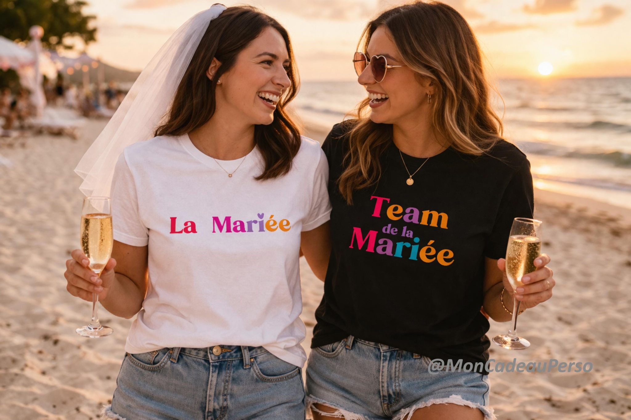 T-shirt la future mariée EVJF — Cadeau evjf