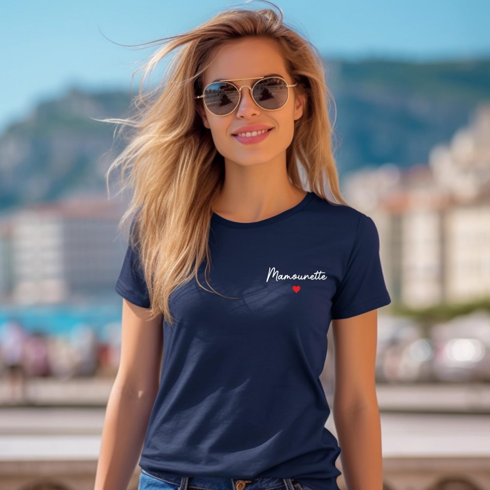 T-shirt personnalisé Mamounette