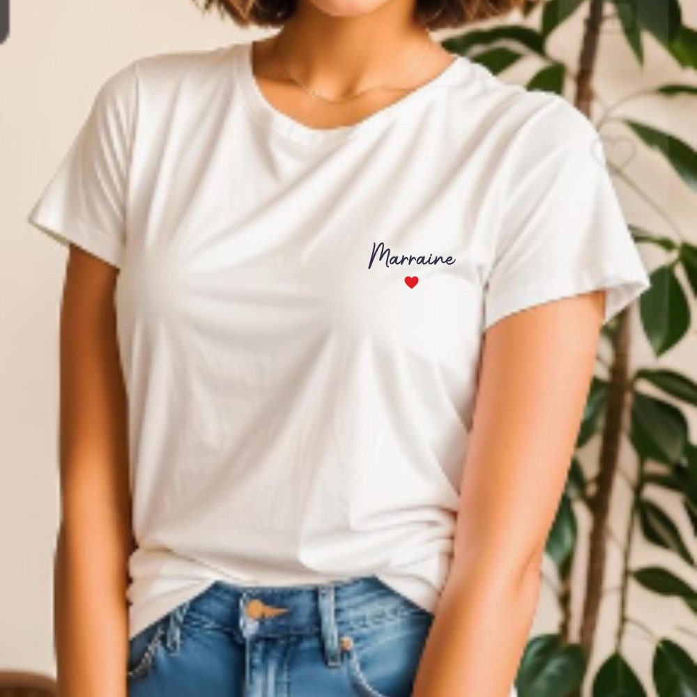 T-shirt personnalisé Marraine