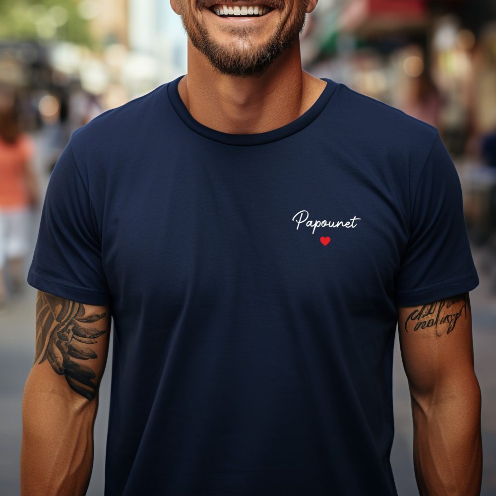 T-shirt personnalisé Papounet