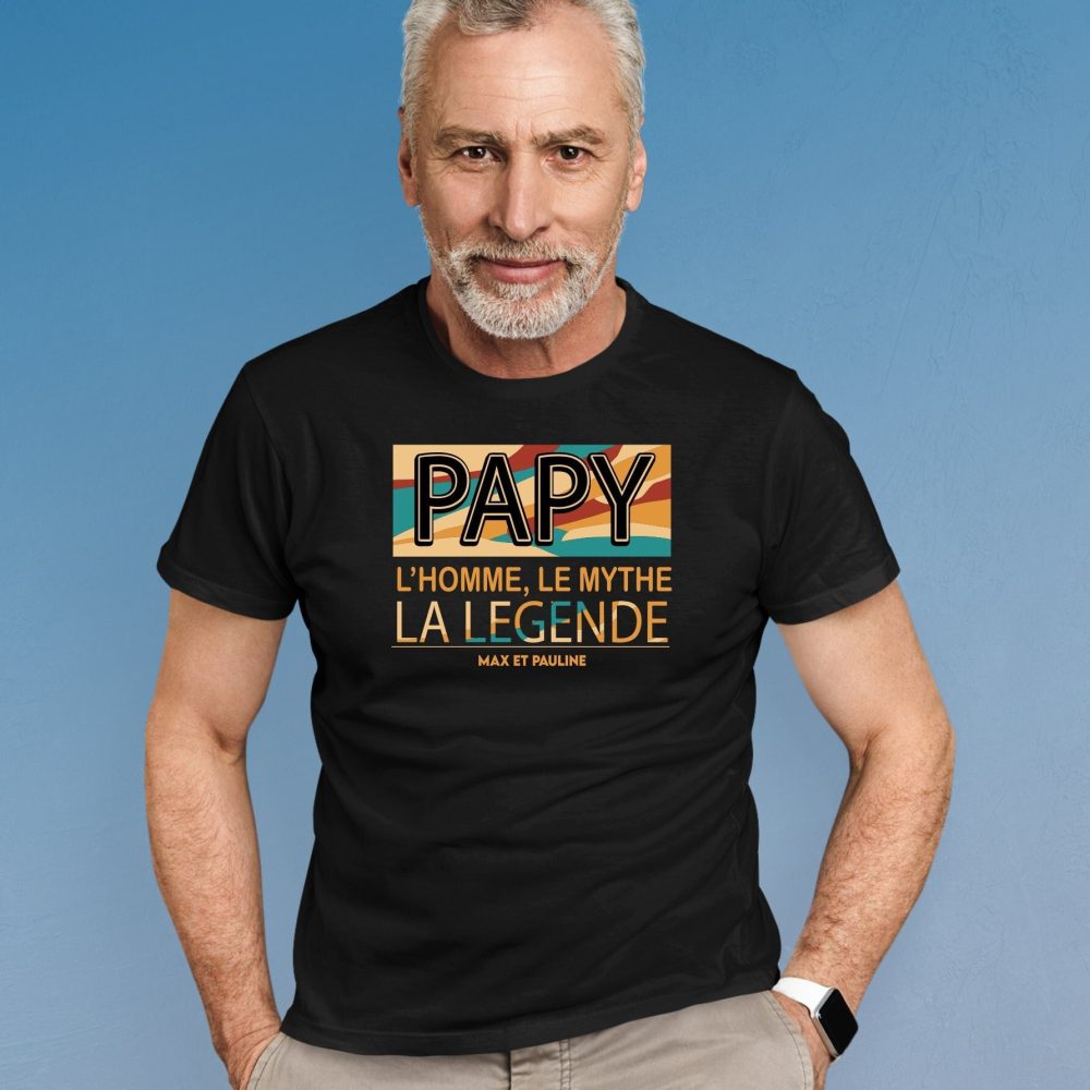 T-shirt personnalisé papy