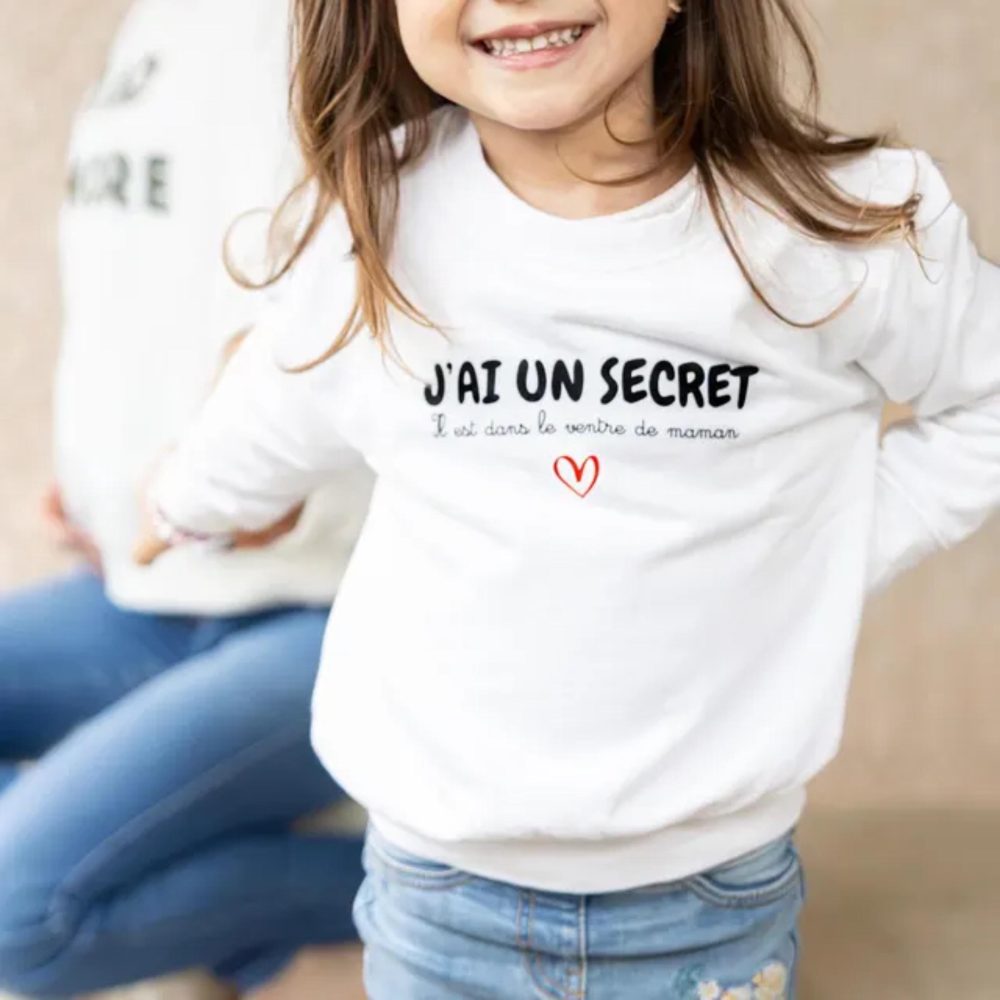 T-shirt pour annonce de grossesse- Idée