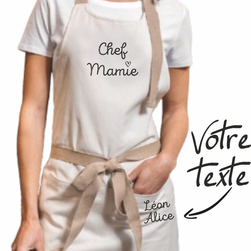Tablier à personnaliser