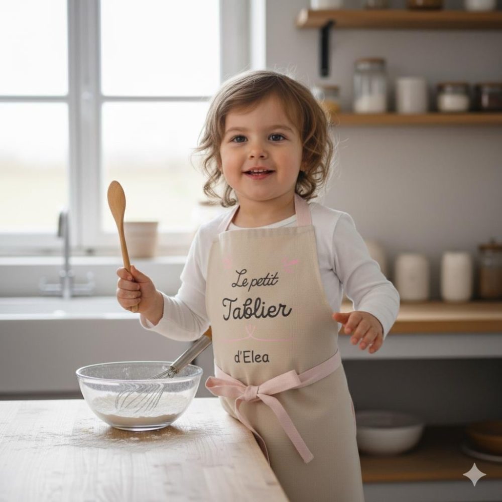 Tablier enfant personnalisé