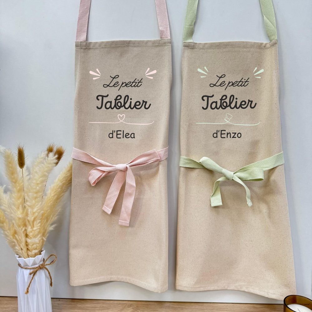 Tablier enfant personnalisé - De cuisine