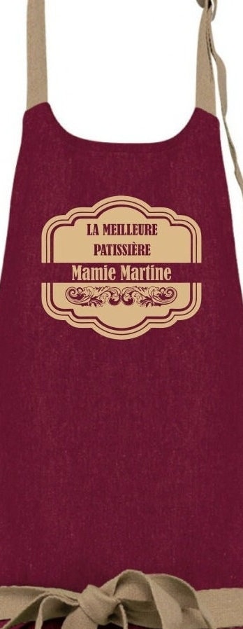 Tablier Personnalisé — cadeau tablier mamie