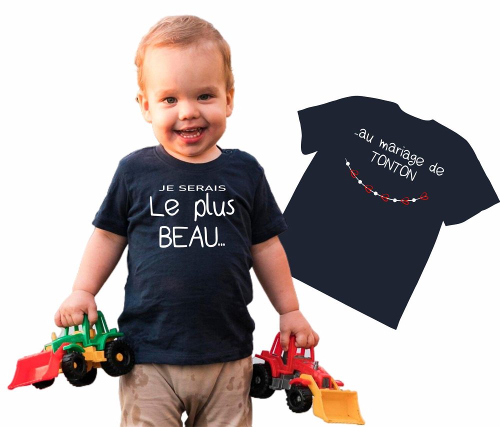 Tee-shirt annonce mariage — annonce mariage personnalisé