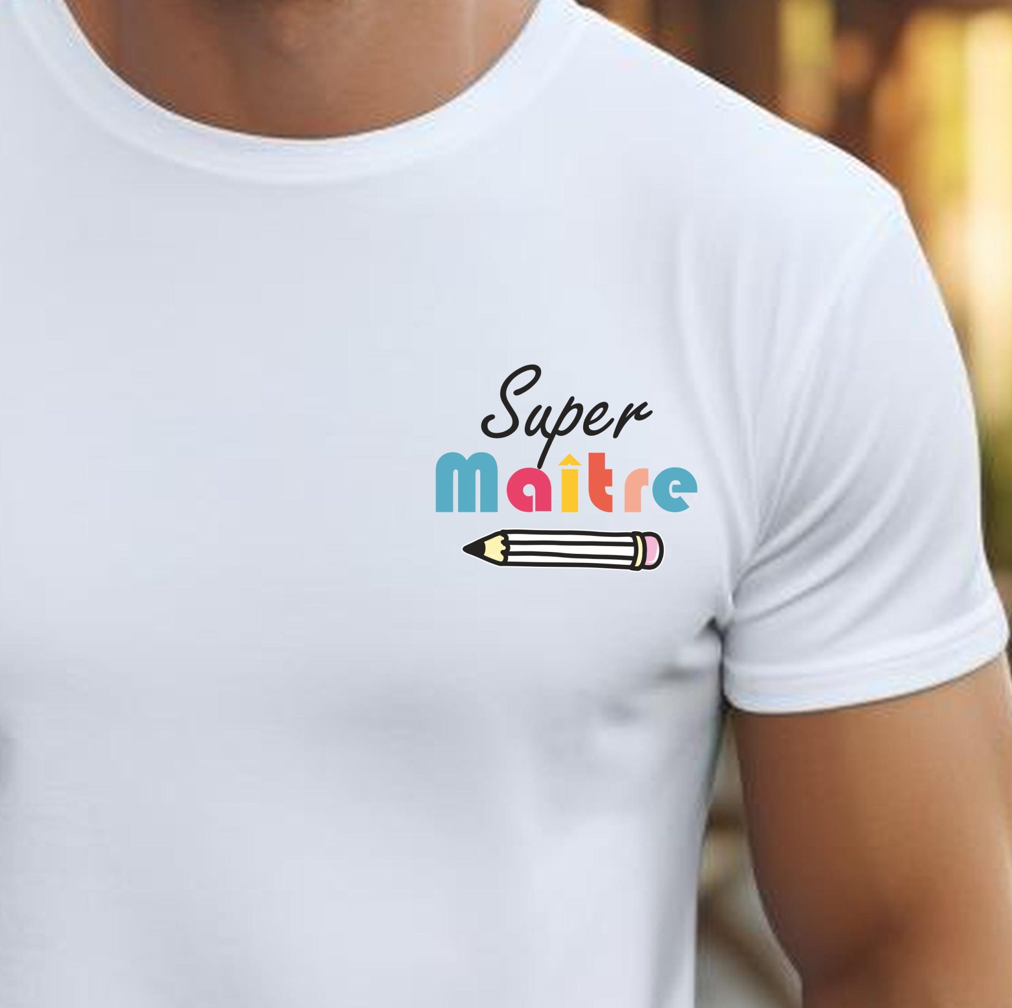 Tee-shirt maître. Cadeau maître. — maitre