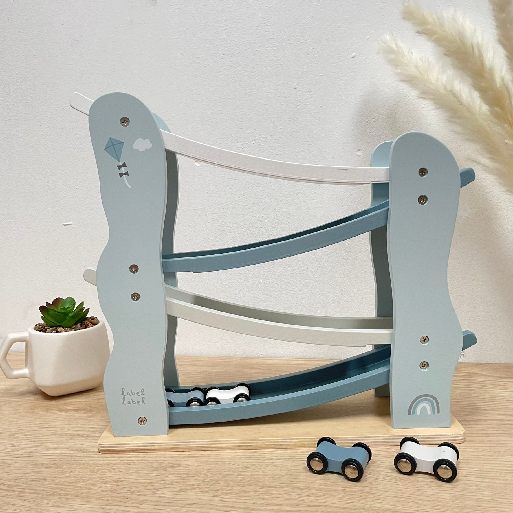 Toboggan de Voiture en Bois pour enfant